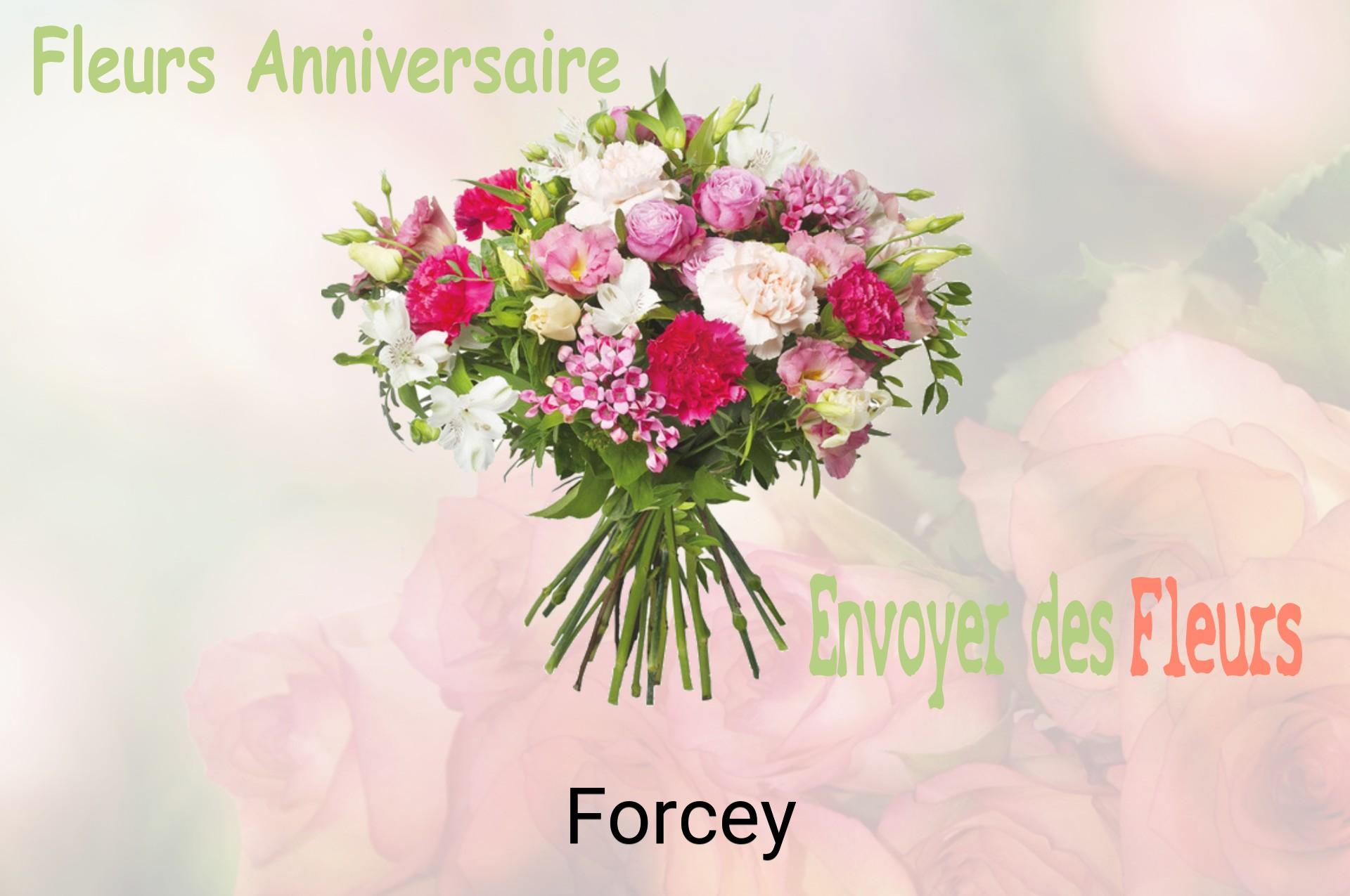 Bouquet de fleurs d’anniversaire livré à Forcey